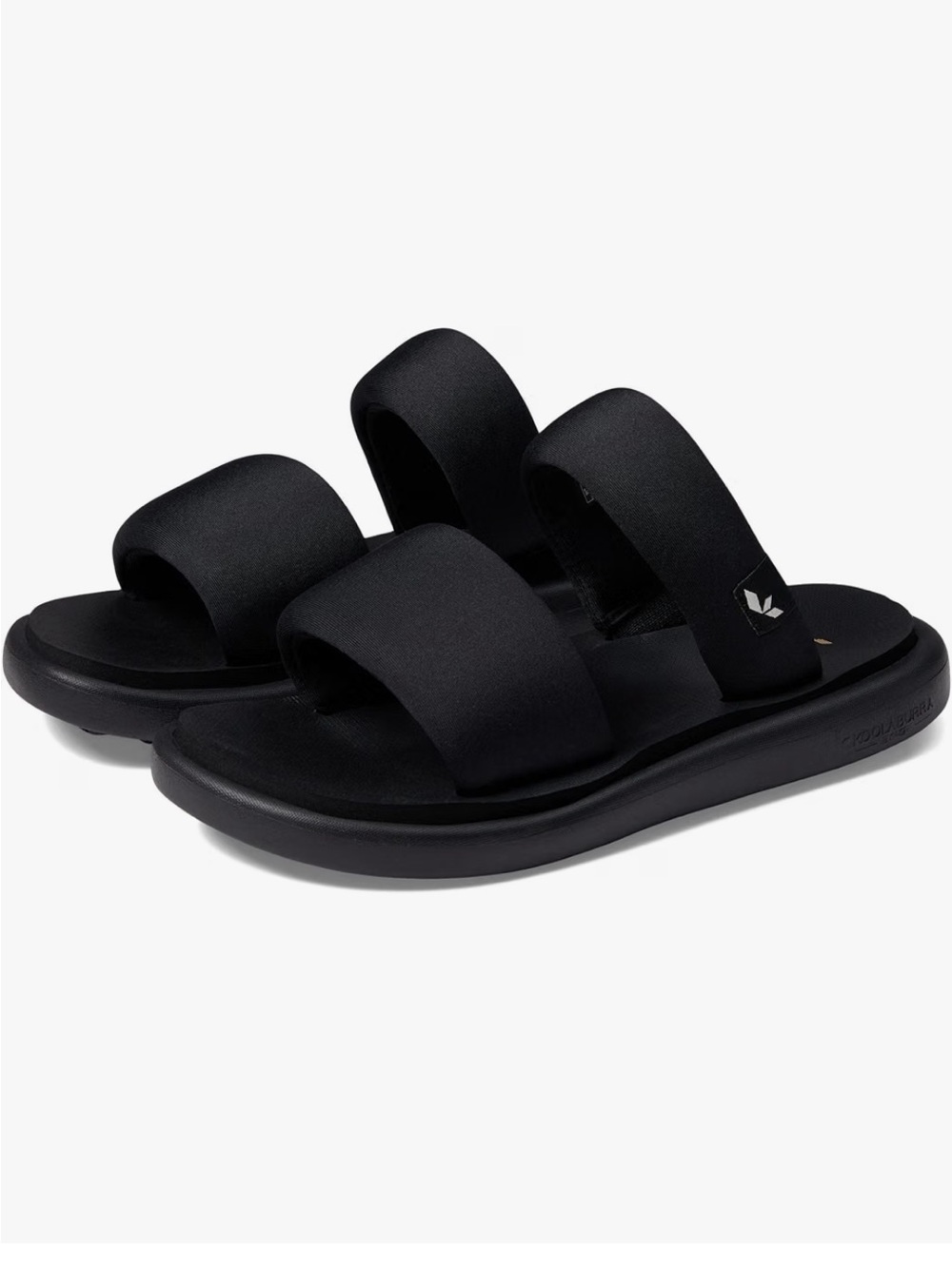 Kookaburra by Ugg Womenโs Elane Slide. Black. Size 9. New in Box.